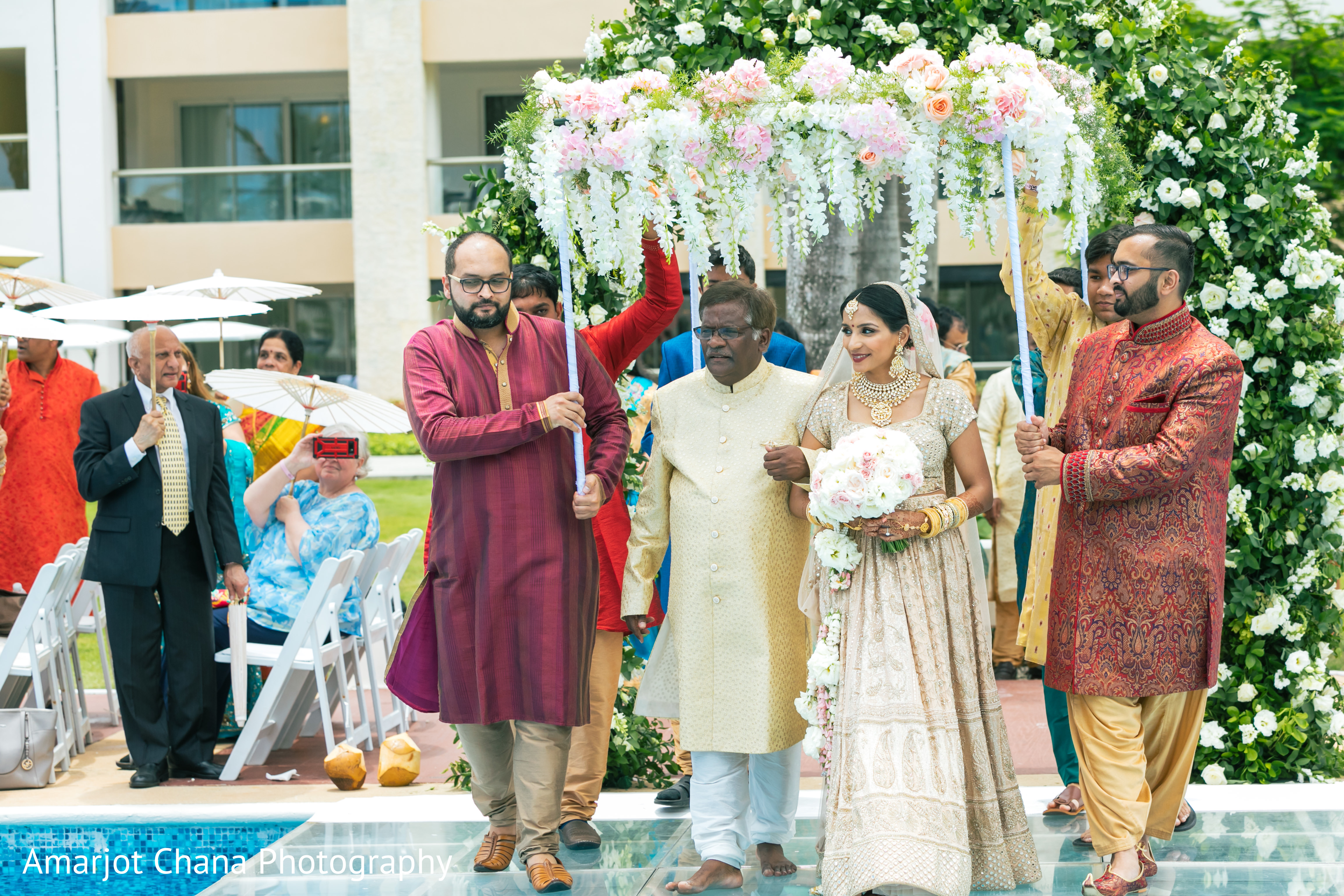 Punta Cana, Dominican Republic Indian Wedding by Amarjot Chana Post