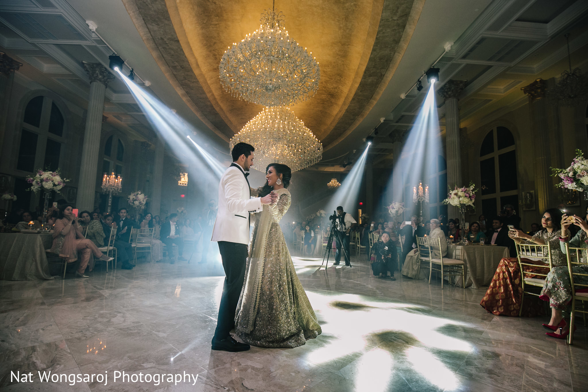 Arlington, VA IndianPakistani Fusion Wedding by Nat Wongsaroj