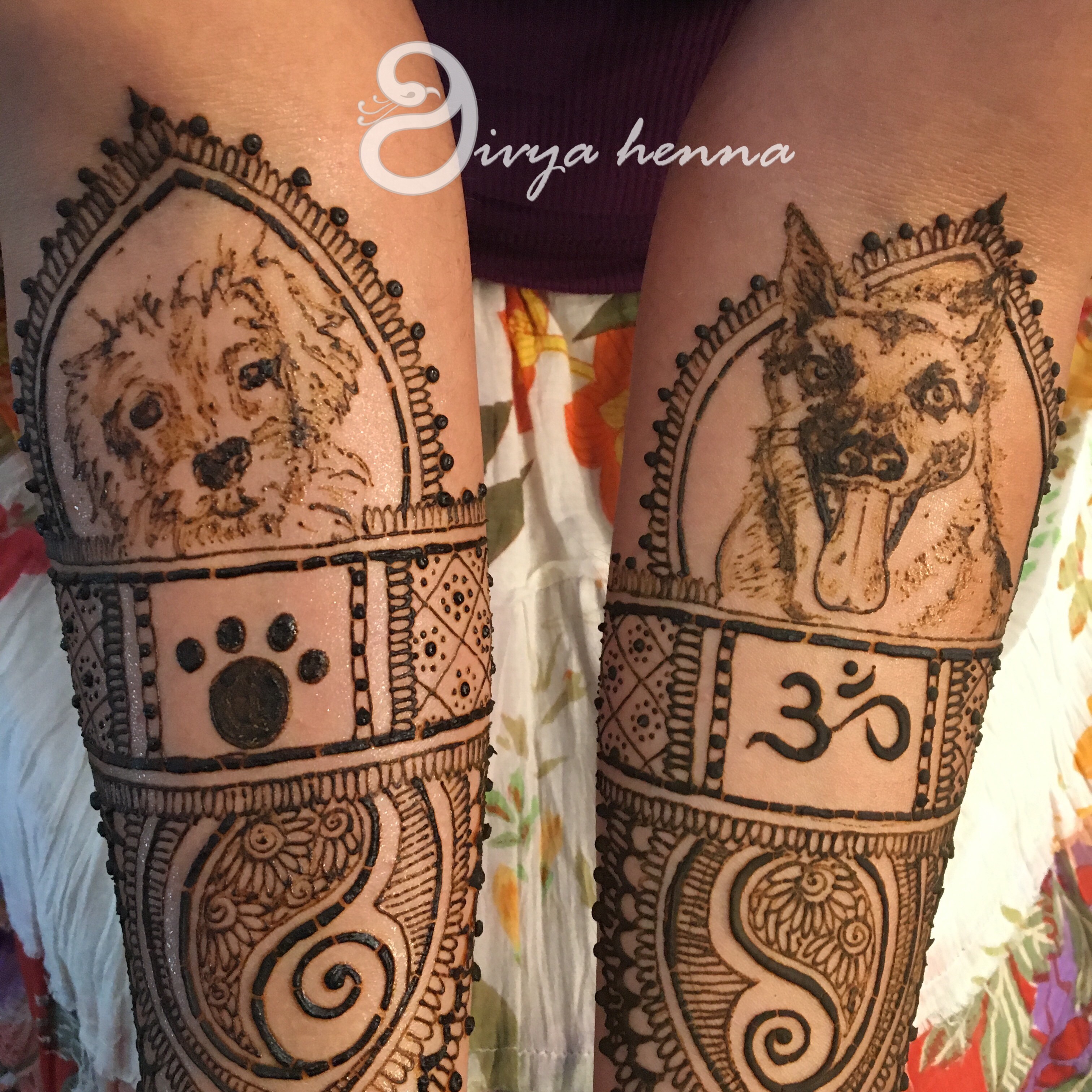 Animal Design Mehndi Photo 88660