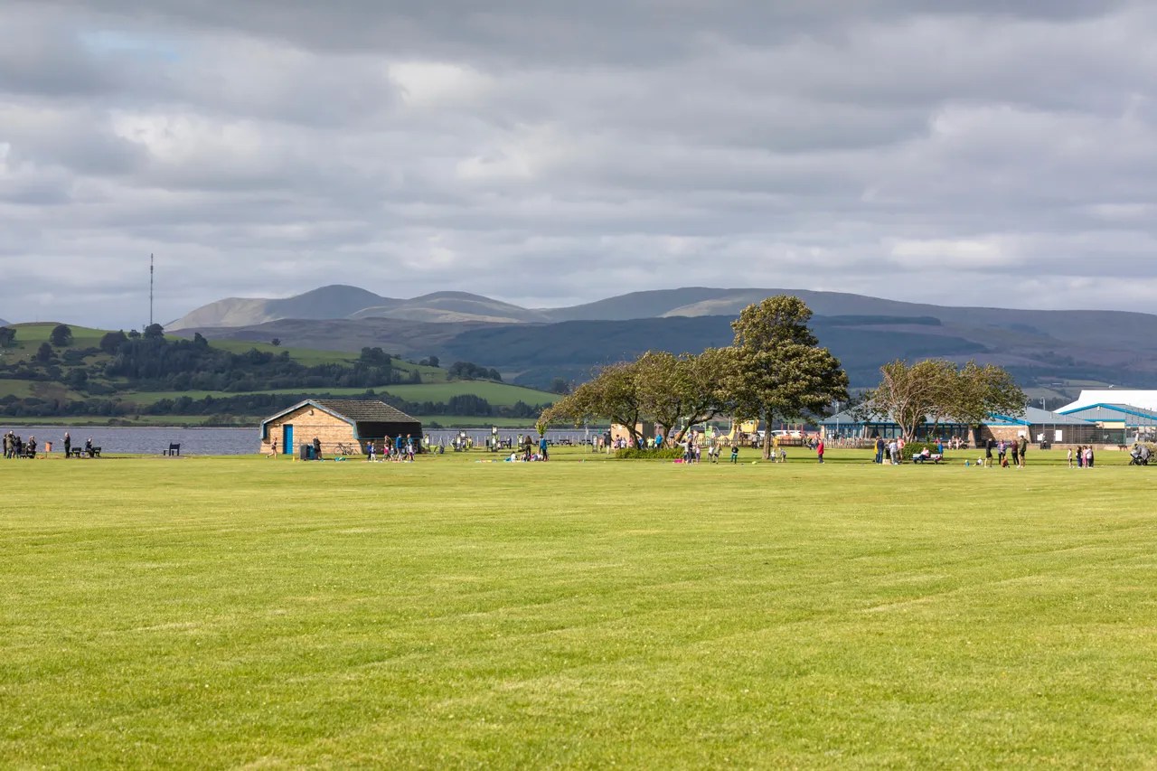 Battery Park in Greenock