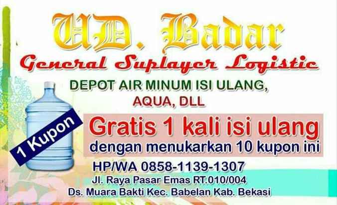 Lowongan Operator Depot Isi Ulang Air Mineral bisot di Bodetabek, 18
