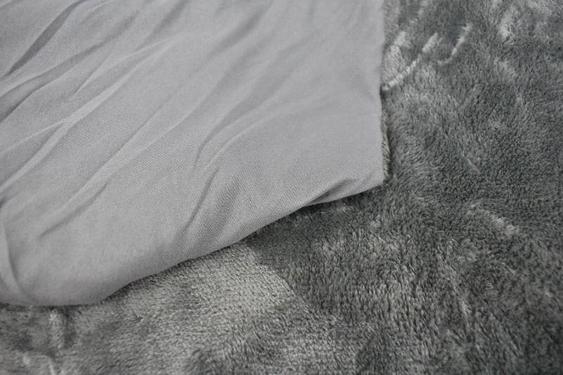 Mainstays Weighted Throw Blanket with Removable Cover, 70" x 48" 15 lbs