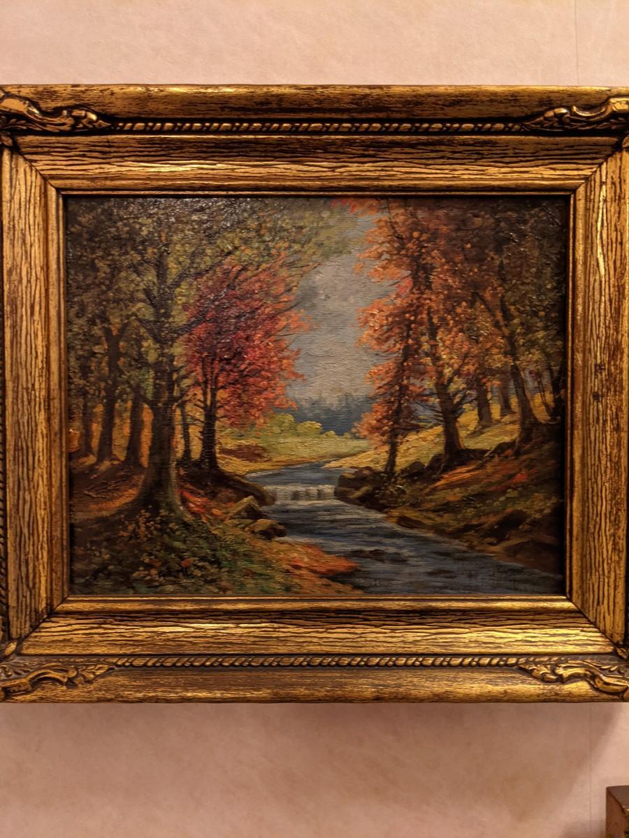 Signed Vintage Oil Paintings