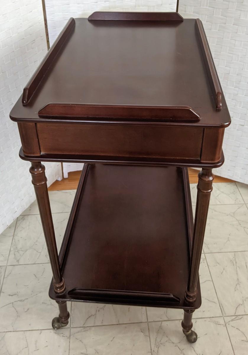 Vintage Bombay Company Serving cart Tea Trolley Home Office stand