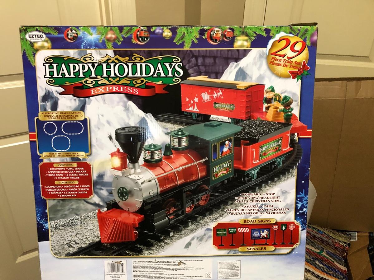 Néw Happy Holidays express train set
