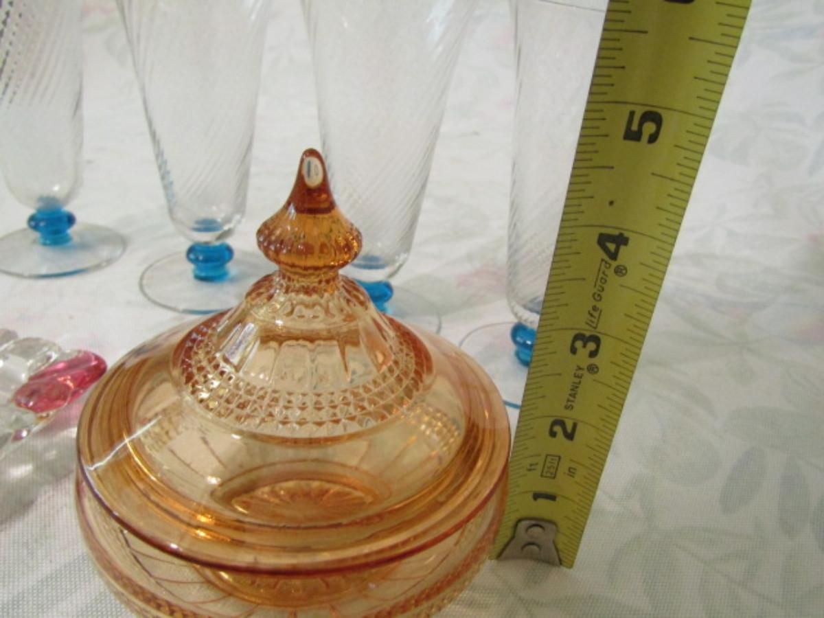 Collection of Colored Glass Pieces