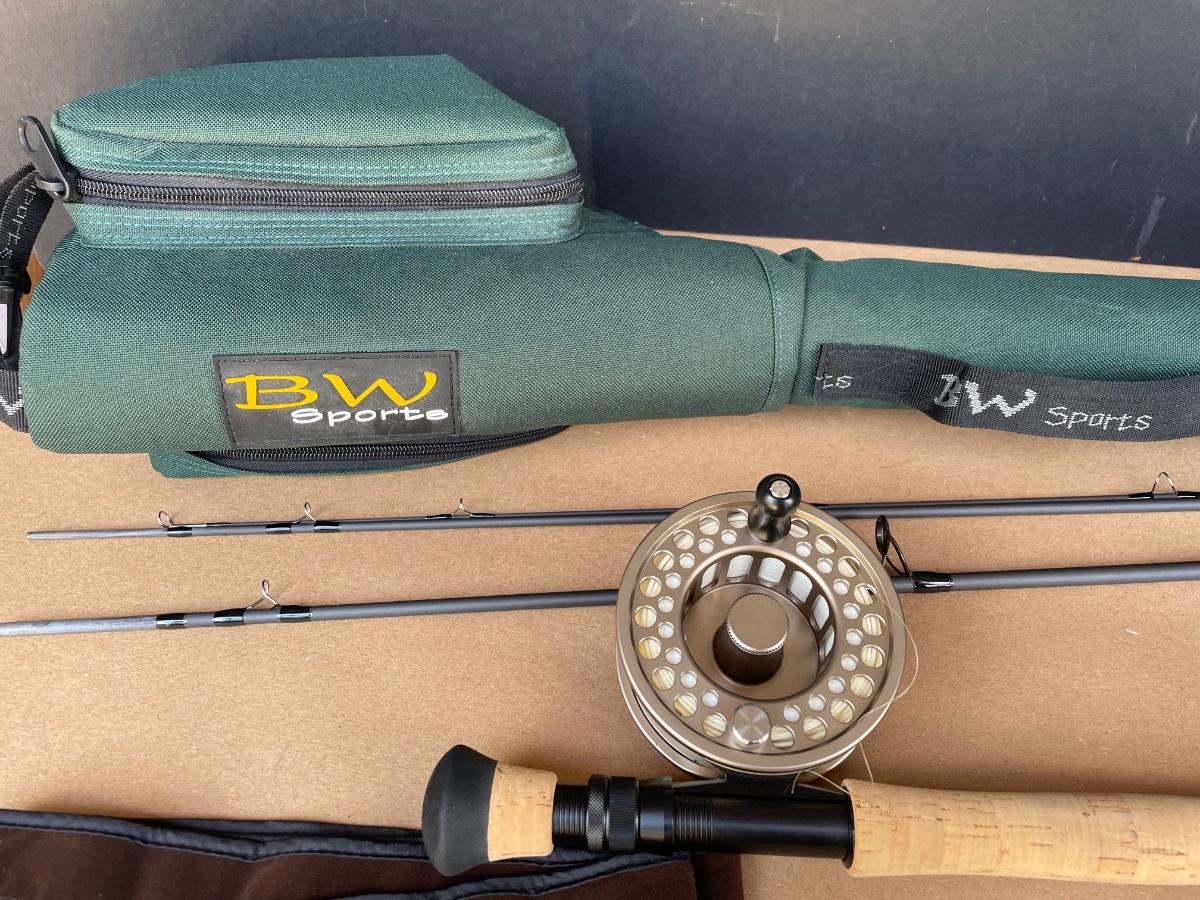 Lot 64. Gold Cup Reel and Lefty Kreh Rod