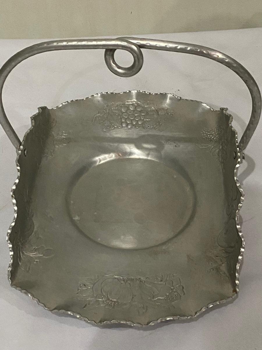 Vintage Aluminum Basket