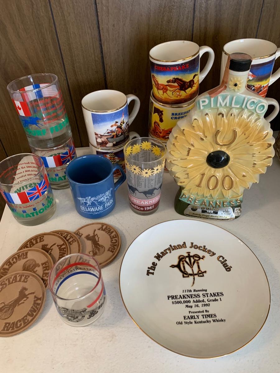Vintage Maryland Horse Racing Collectibles Preakness