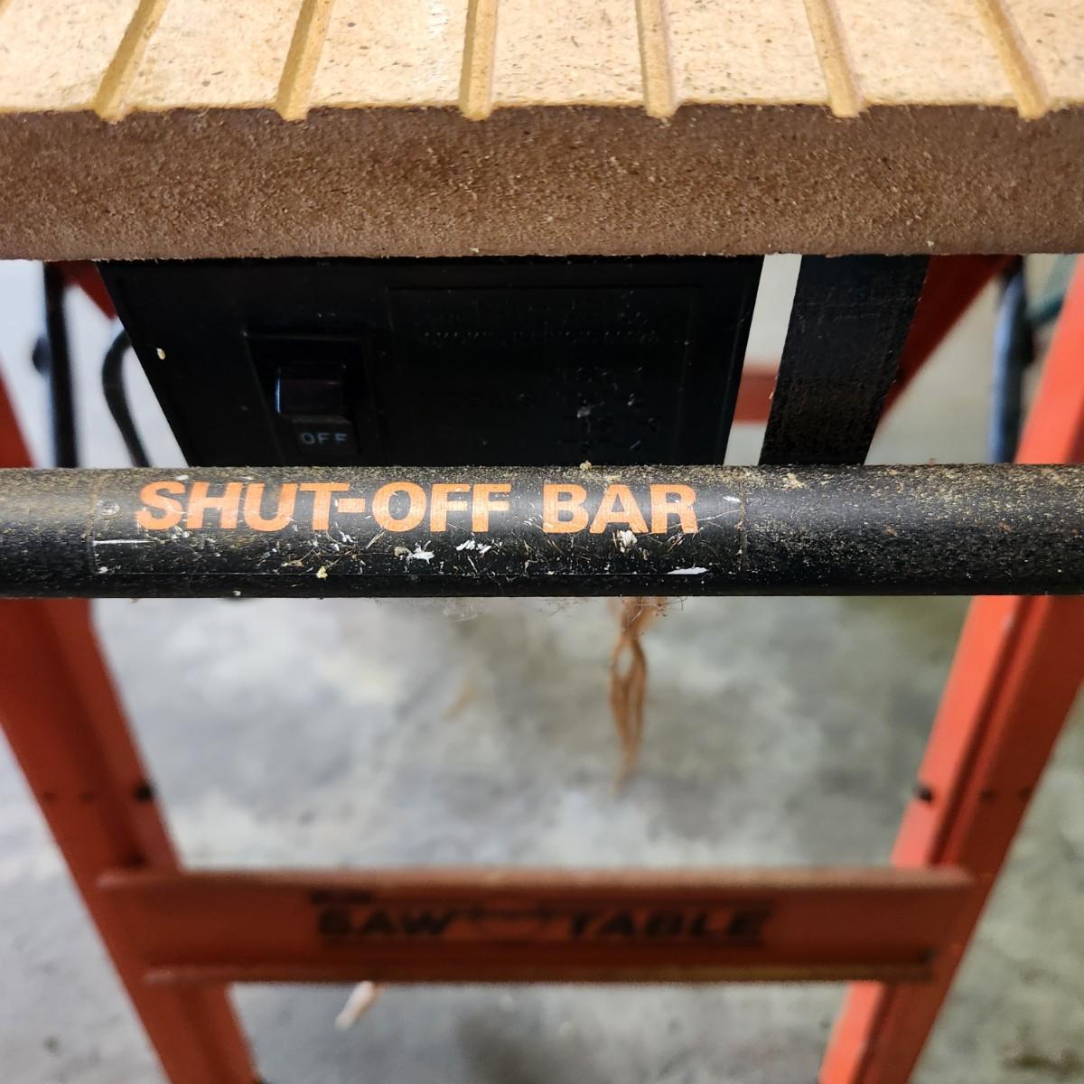 Hirsh Folding Saw Table With Power