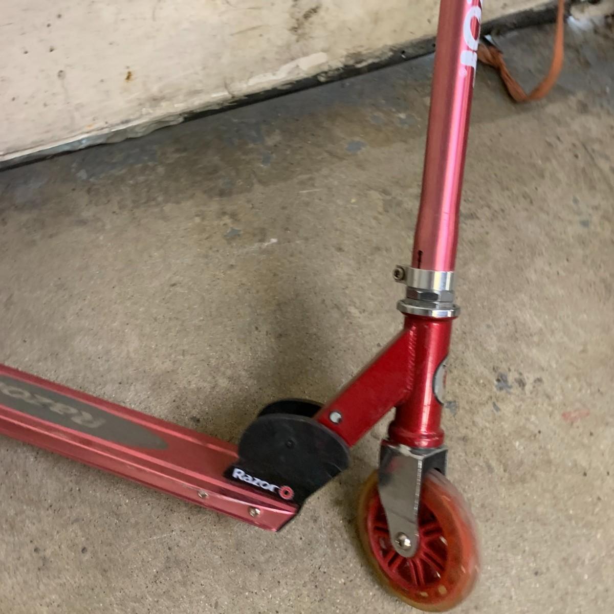 #11 Red Razor Scooter | EstateSales.org