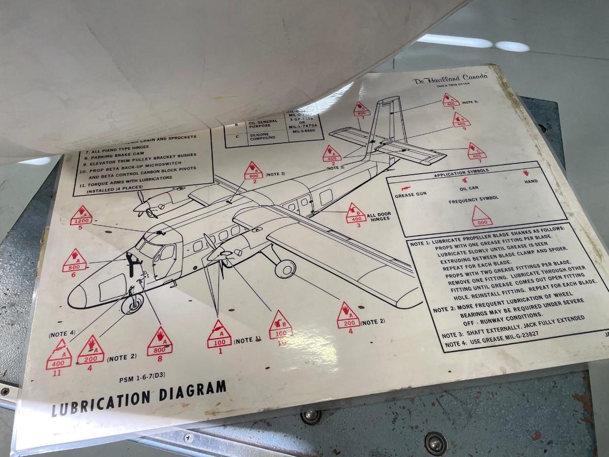 Stack of Misc. Airplane Charts & Diagrams large stack