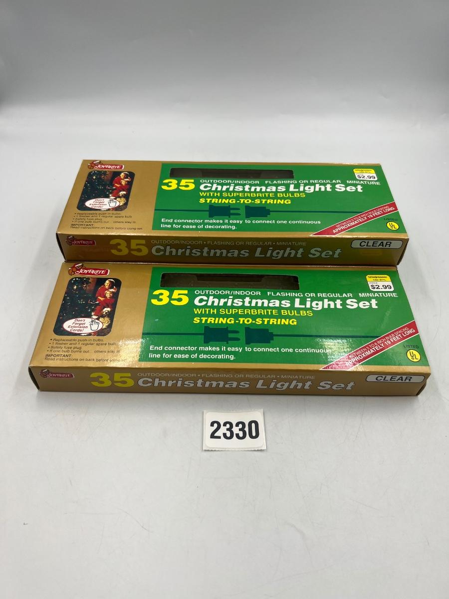 Christmas lights lot