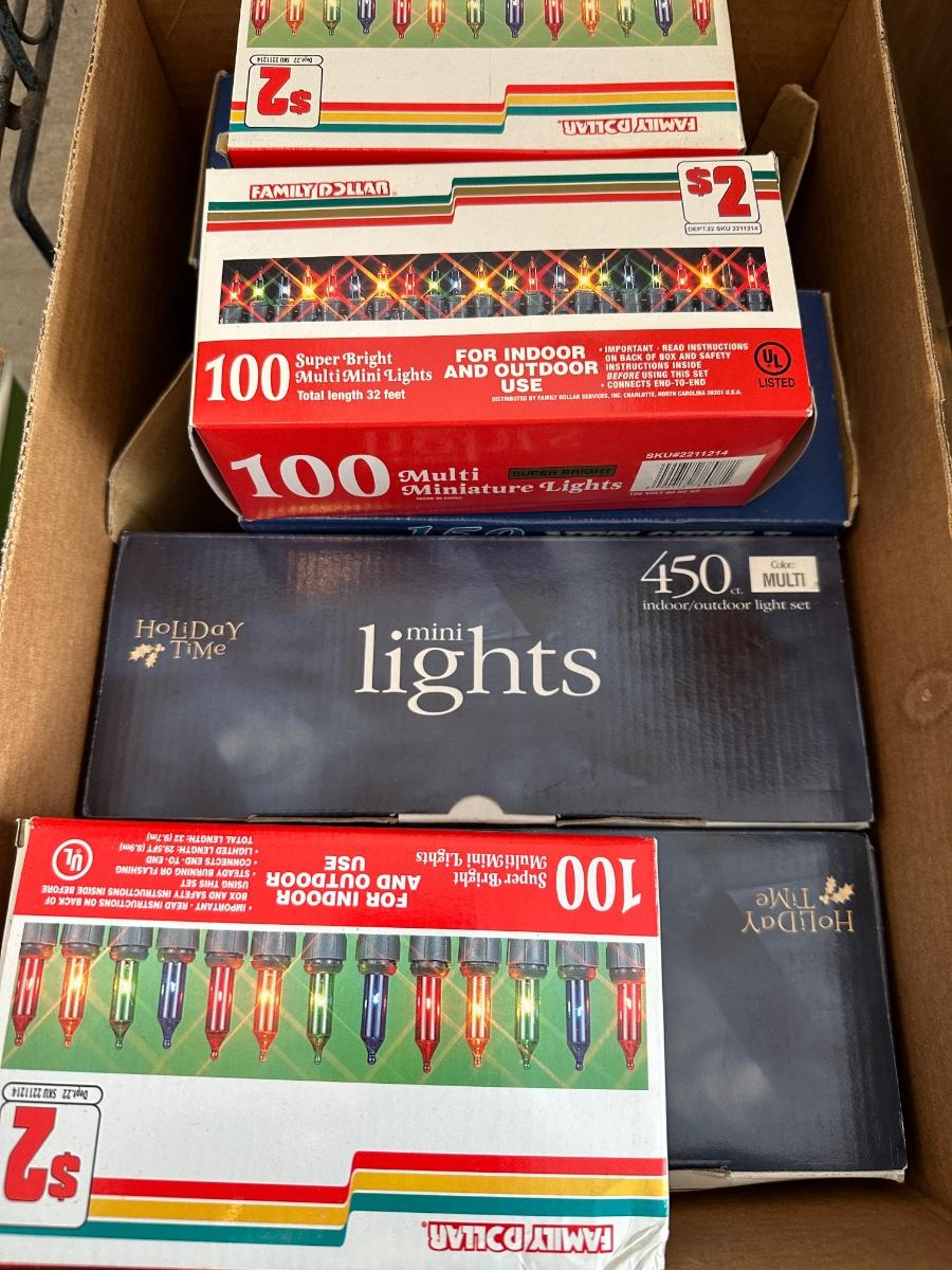 christmas light lot