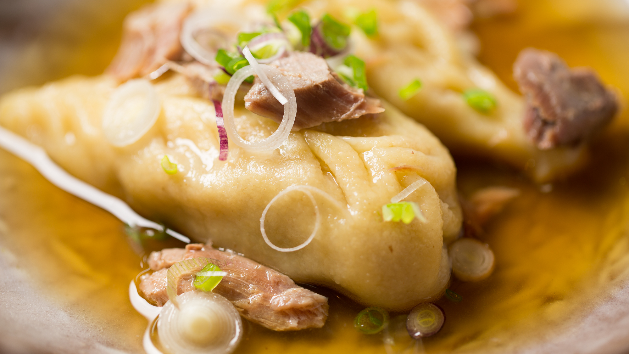 Smoked Ham Shank Broth and Handmade Culurgiones, With Jason Stoneburner