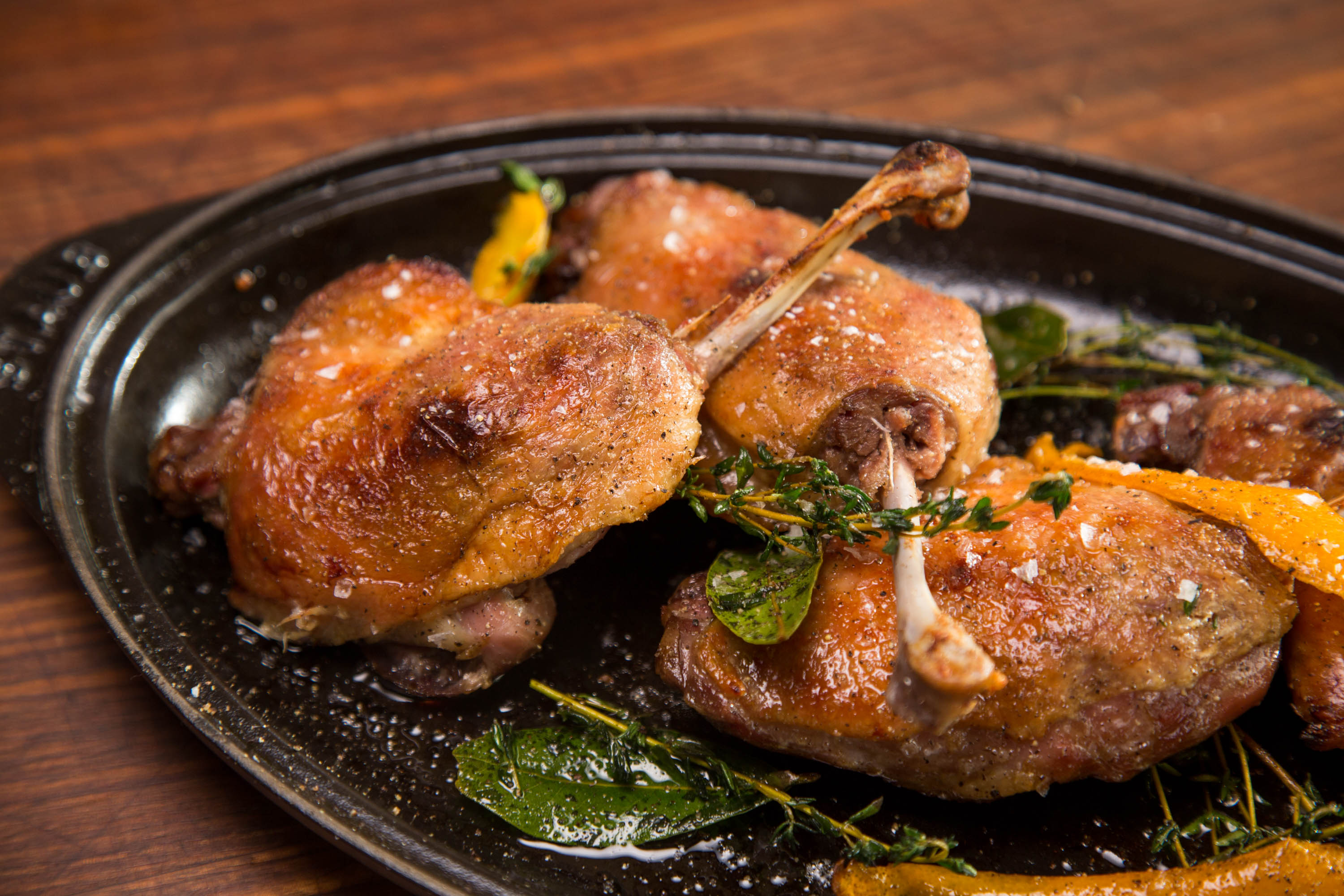 sous vide confit chicken
