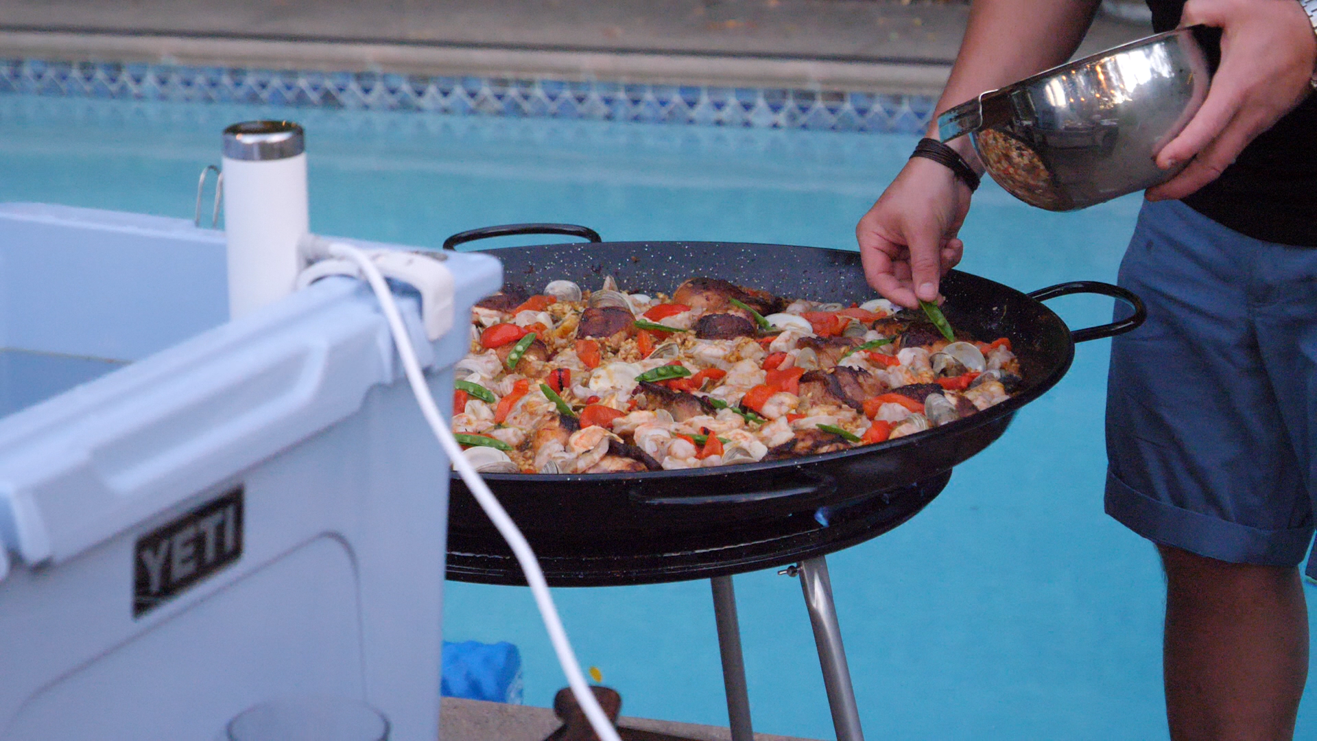 Poolside Paella, With Tyler Florence Sous Vide Recipe ChefSteps