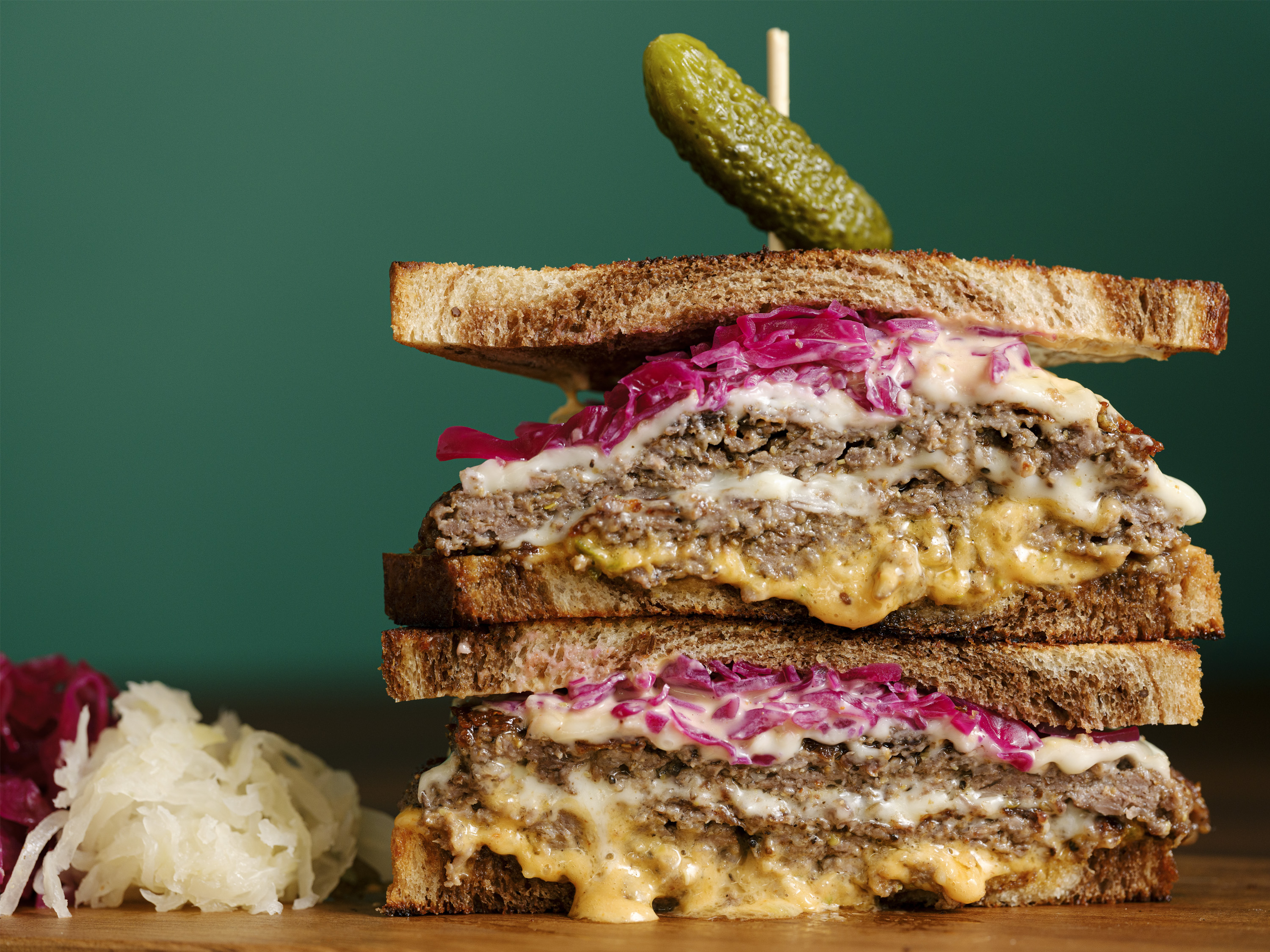 A Reubenesque Smashed Patty Melt ChefSteps