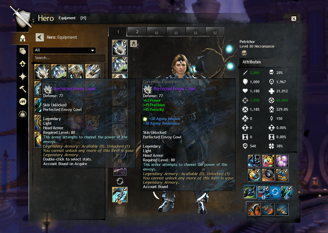 Legendary Armory Preview Dropped Guildwars2