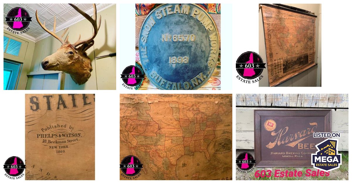 Hollis New Hampshire Estate Sale "Incredible Massive Antiques Estate