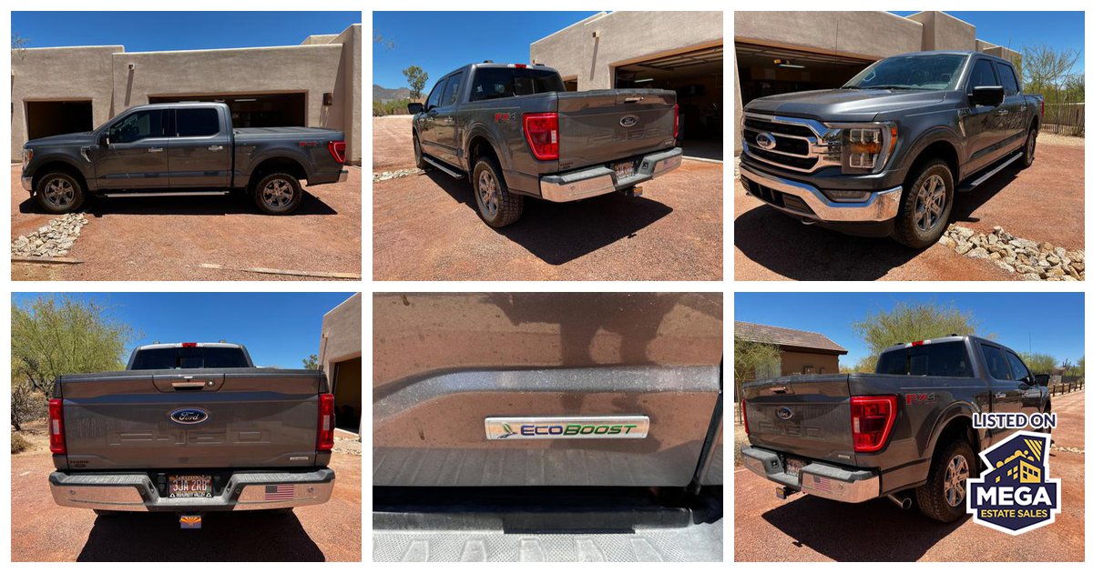 Cave Creek Arizona Estate Sale CAVE CREEK Estate! 2021 Ford Truck