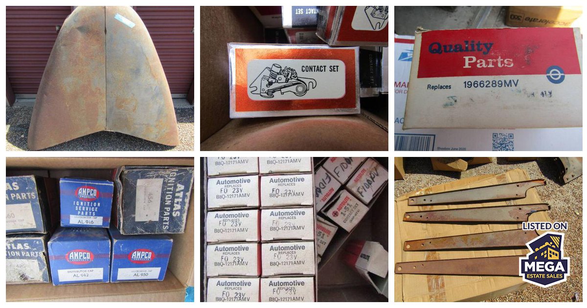 Granbury Texas Estate Sale Massive 1920’s 1990’s car parts