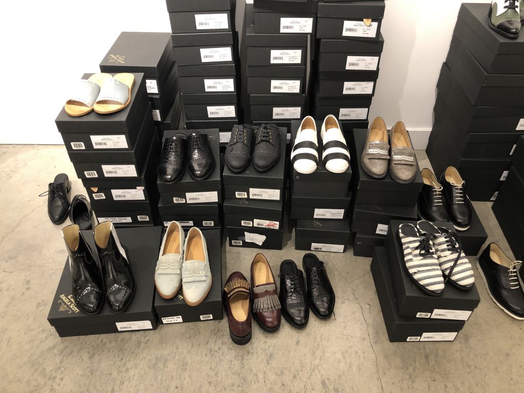 The Office of Angela Scott Sample Sale, Los Angeles, February 2020
