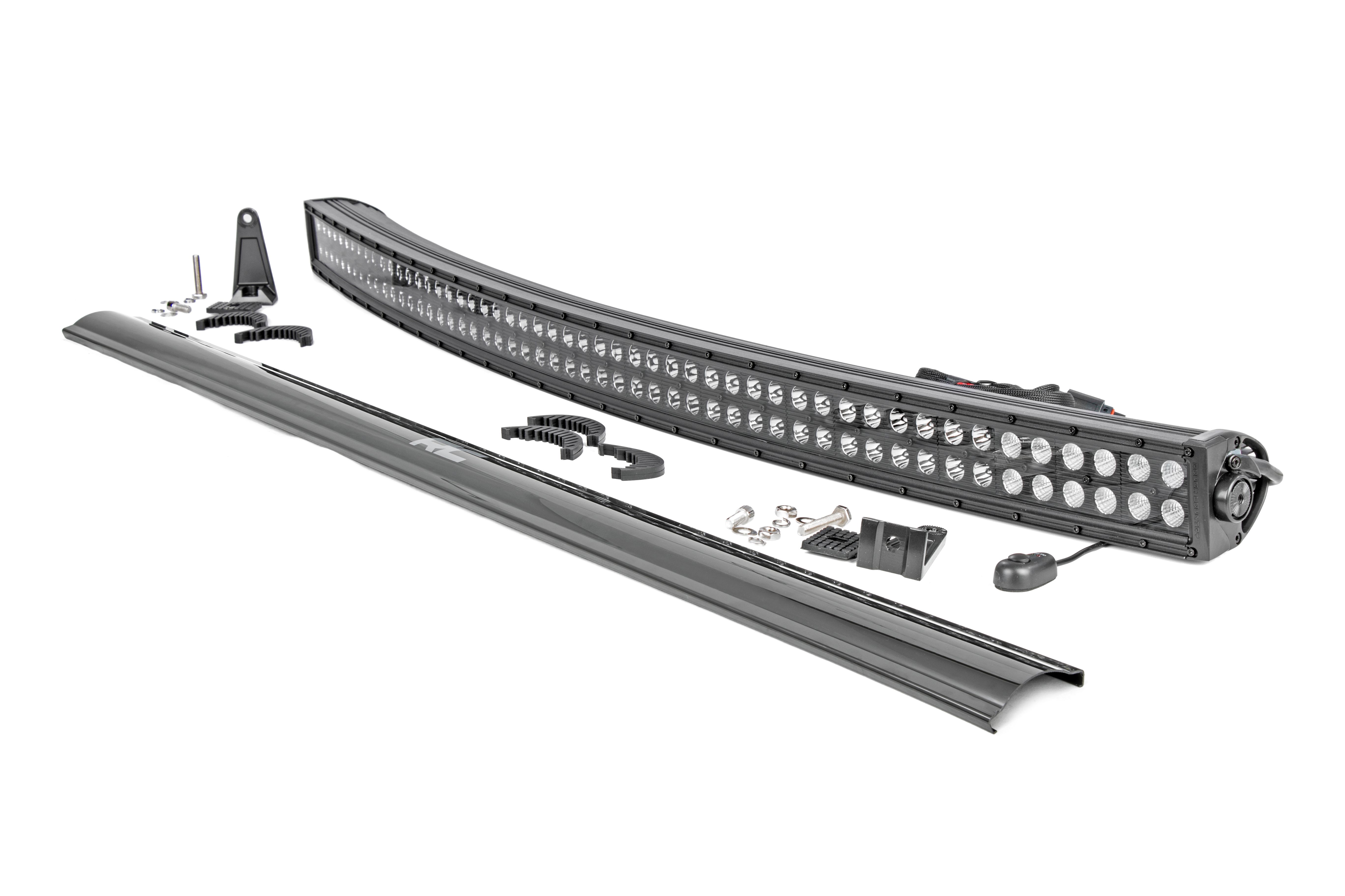 Rough Country 50" Black Series Dual Row Curved CREE LED Light Bar eBay