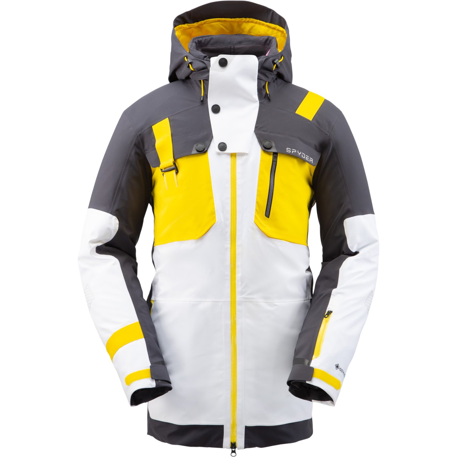 Spyder TORDRILLO Men's Ski GoreTex Primaloft Jacket white eBay