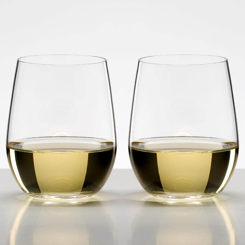 Riedel O Viognier Chardonnay Stemless Wine Glasses Set of 2 eBay