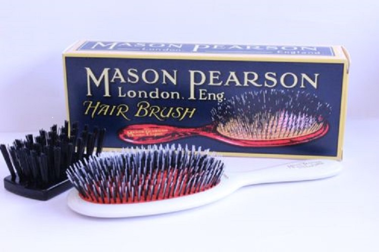 Mason Pearson BN2 Medium Junior Boar Bristle Nylon Tufts Hair Brush