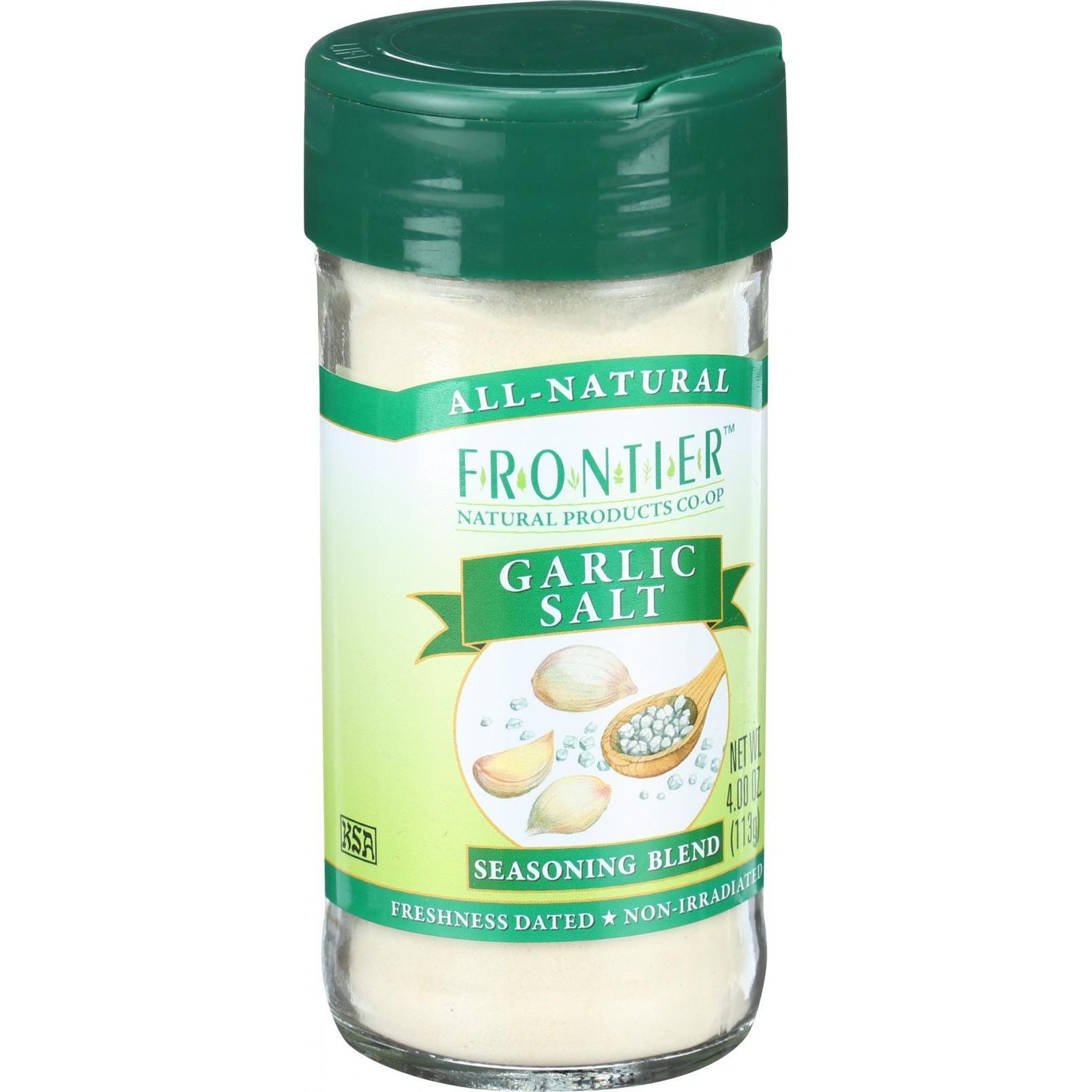 Frontier Herb Garlic Salt Seasoning Blend 4 oz eBay
