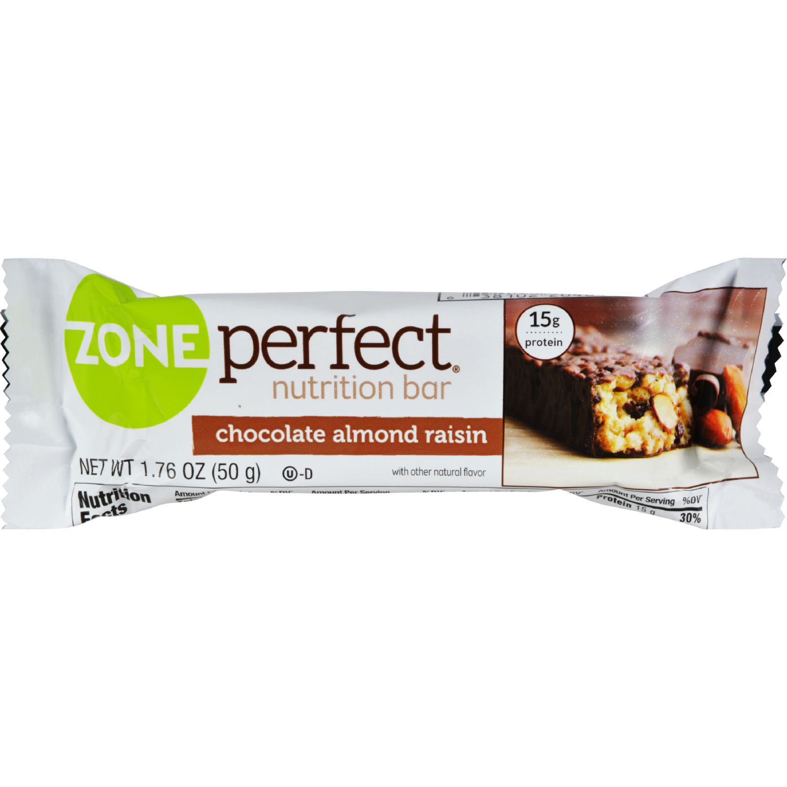 Zone Nutrition Bar Chocolate Almond Raisin Case of 12 1.76 oz eBay