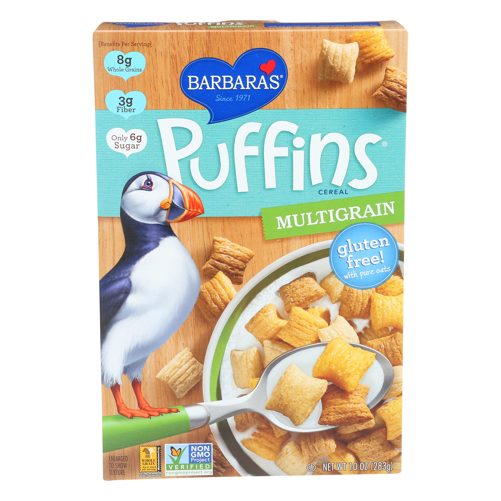 Barbara's Bakery Puffins Cereal Multigrain Case of 12 10 oz. eBay