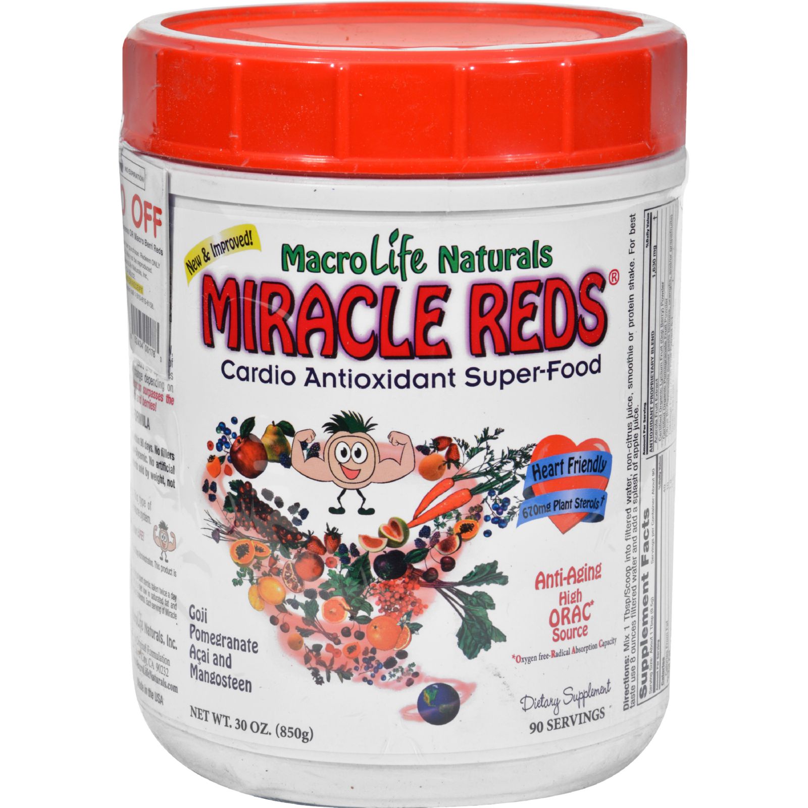 MacroLife Naturals Miracle Reds Berri 30 oz 852434001081 eBay