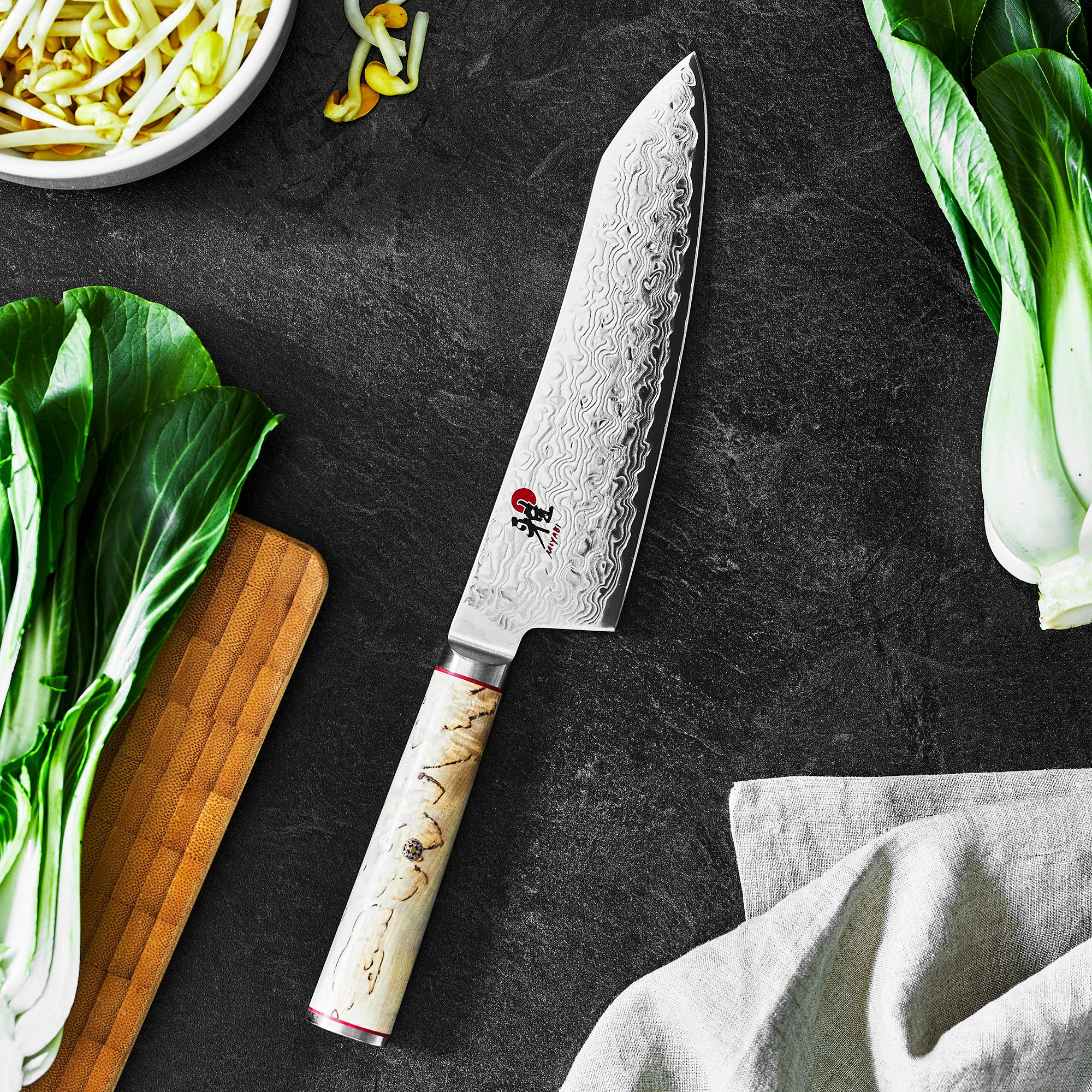 Miyabi Birchwood SG2 7inch Rocking Santoku Knife 35886388652 eBay