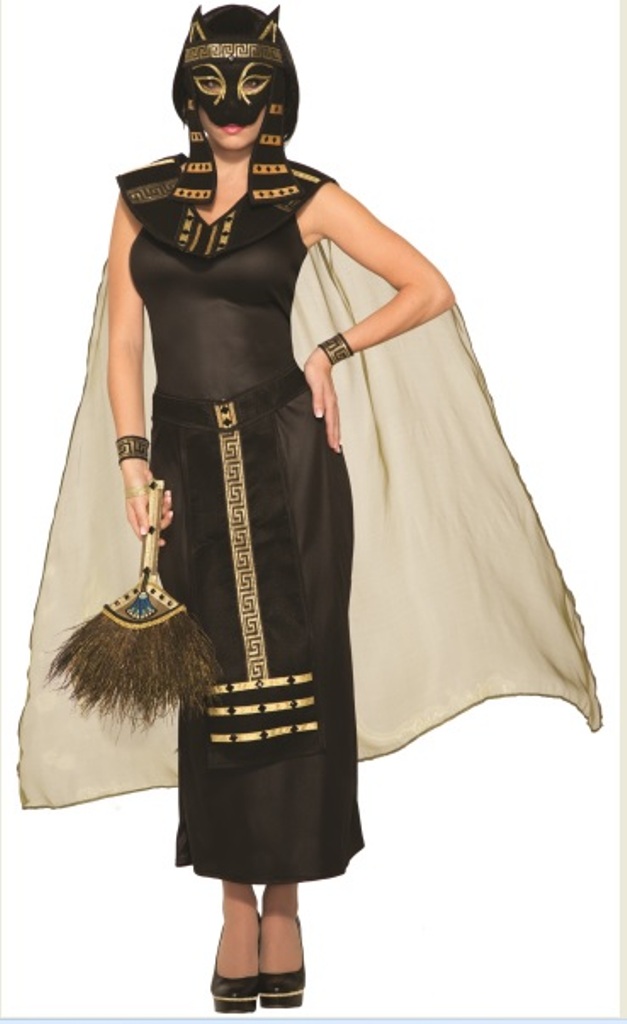 Mythical Creatures Bastet Egyptian Cat Goddess Women's Adult Halloween