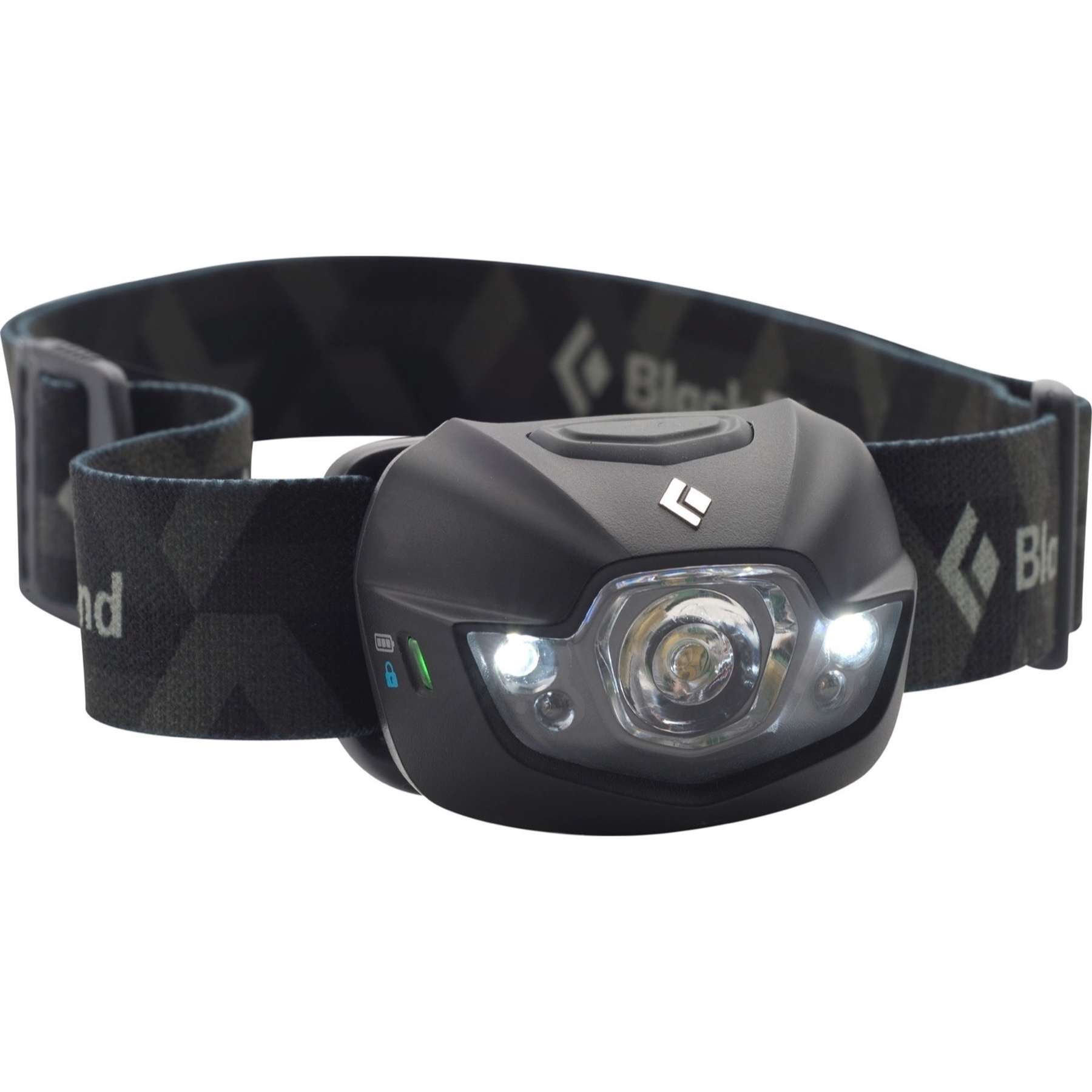 Black Diamond Revolt Headlamp Matte Black 130 Lumens USB Rechargeable
