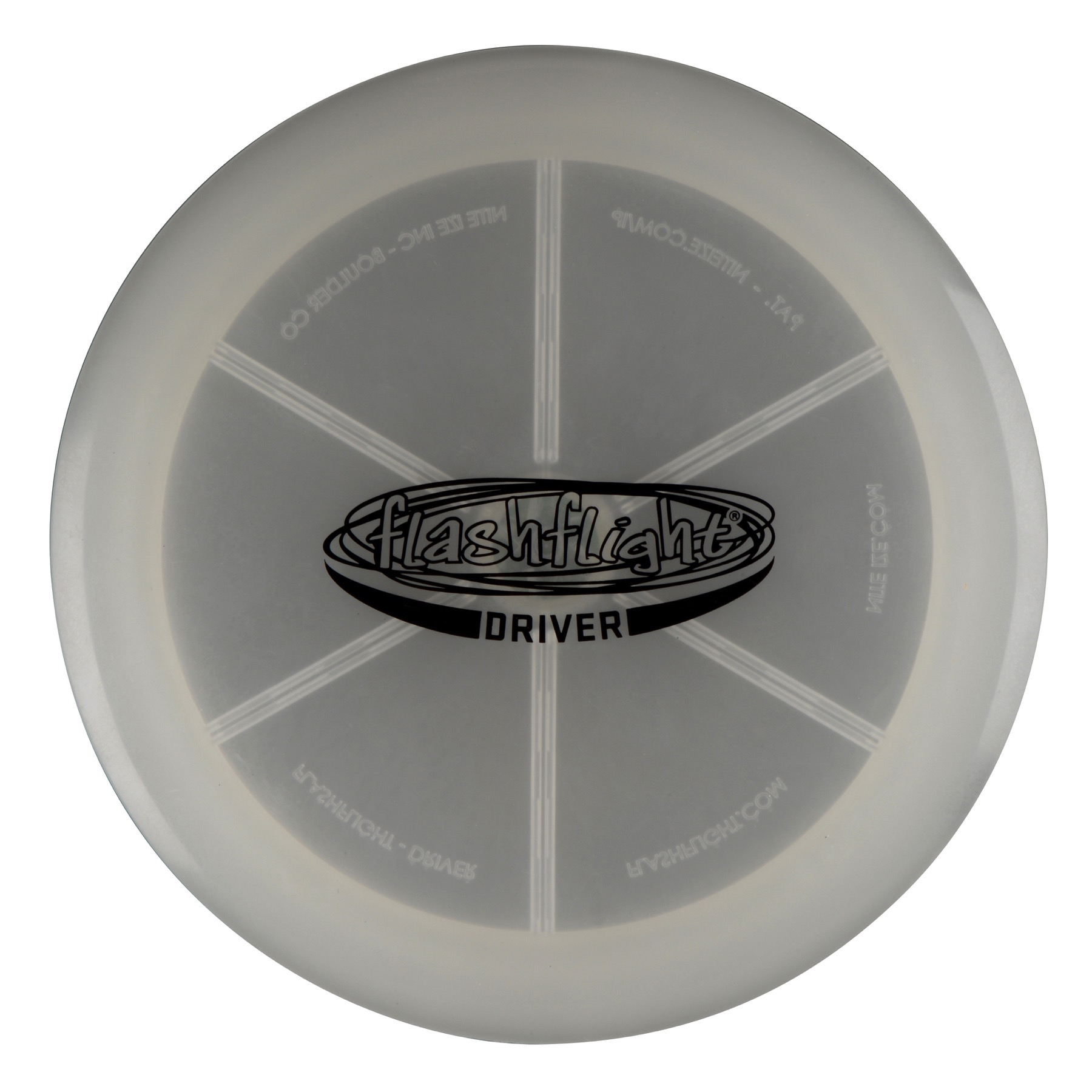 Nite Ize Flashflight LED Disc Golf Disco Driver LightUp Frisbee Golf