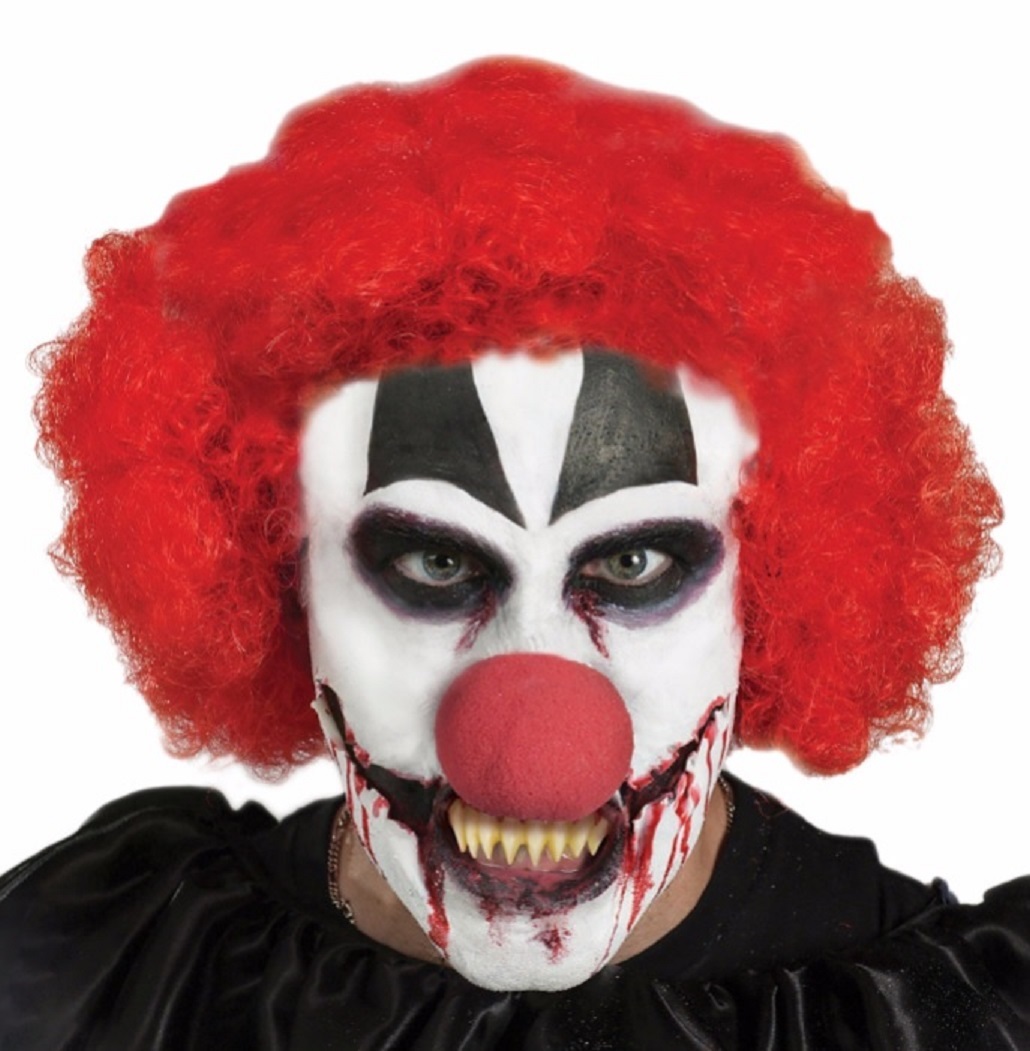 Killer Clown Vampire Zombie Werewolf Razor Pennywise Fangs