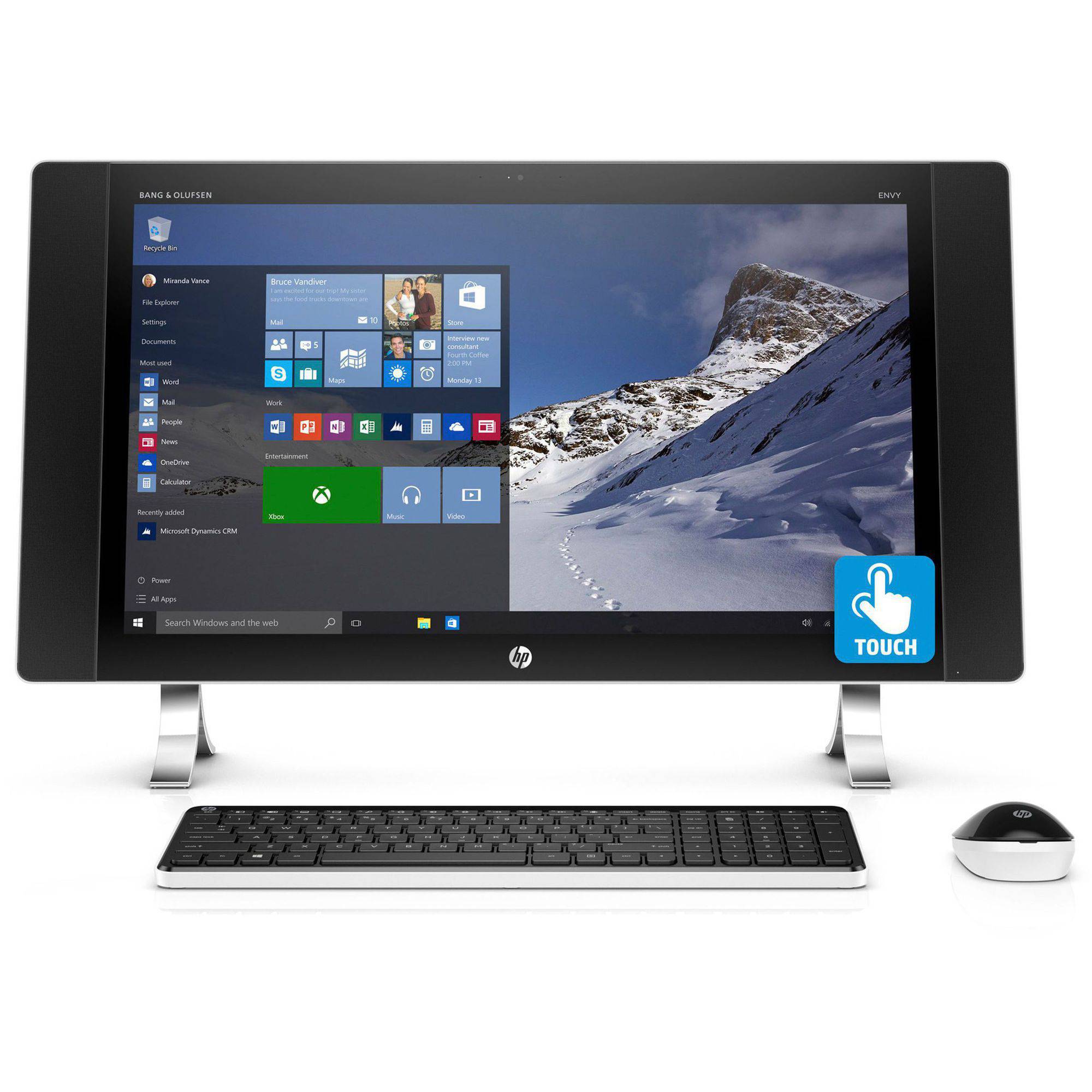HP ENVY 27p021 27" Touchscreen AIO PC Core i56400T 2.20GHz 8GB 2TB
