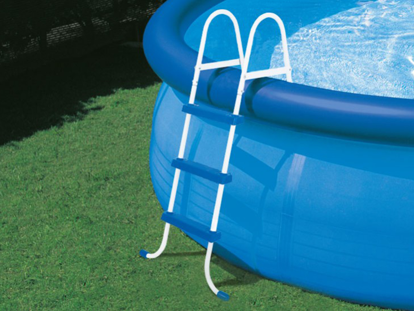 Intex 36" Above Ground Swimming Pool Ladder Easy Set & Steel Wall Pools