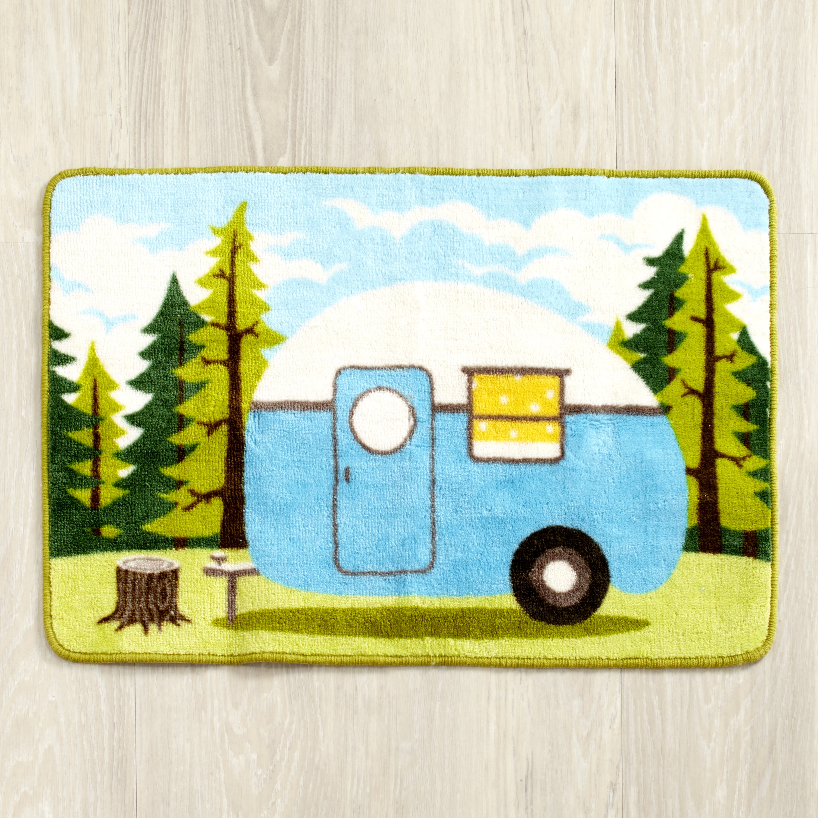 Retro Camper Bathroom Rug Non Slip Bath Mat 20"x30" 190941001669 eBay