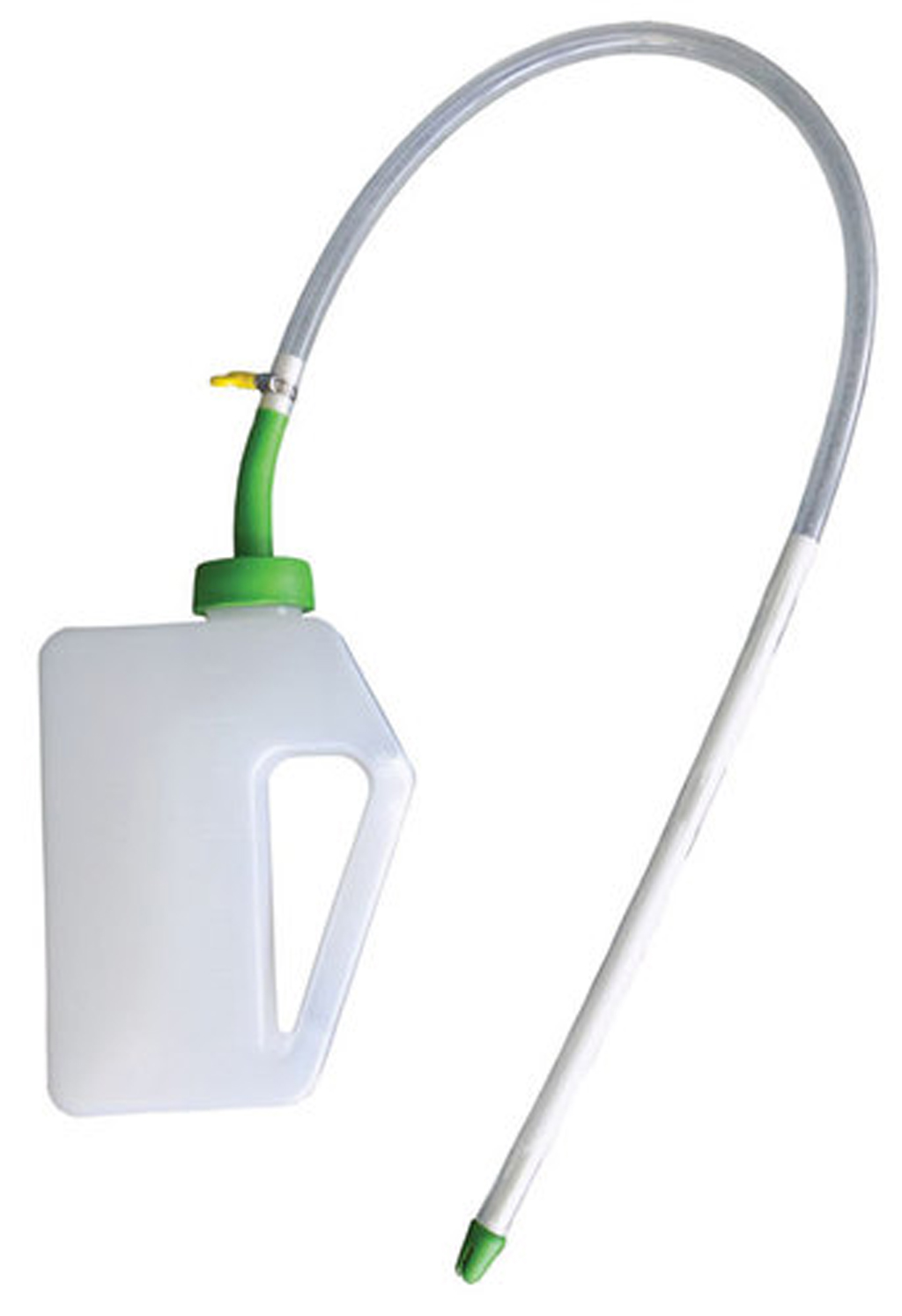 Calf Oral Fluid Feeder Drencher Esophageal 2 Liter 46" Flexible Probe