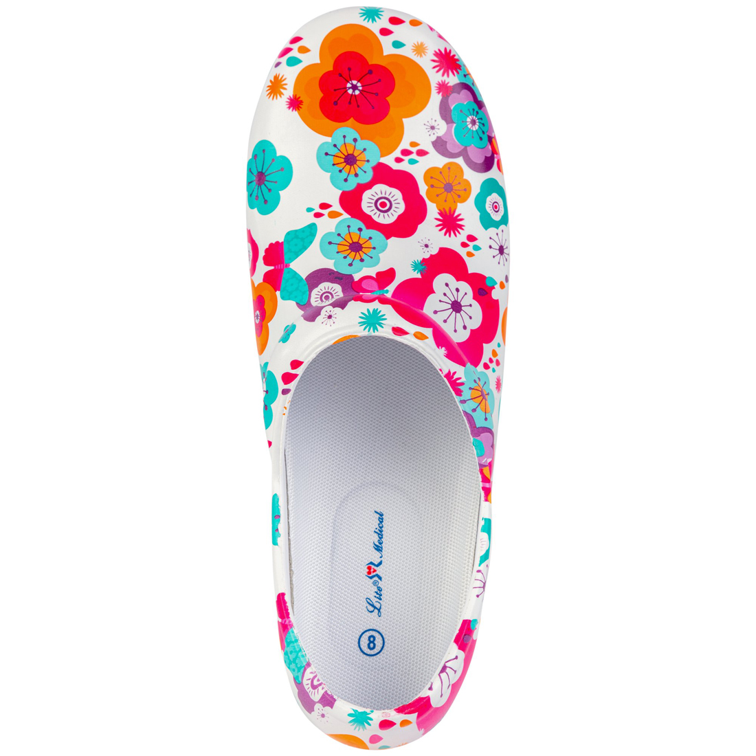 Lite Medical Womans Nursing Clog Shoe with Memory Foam InSole Anti Slip