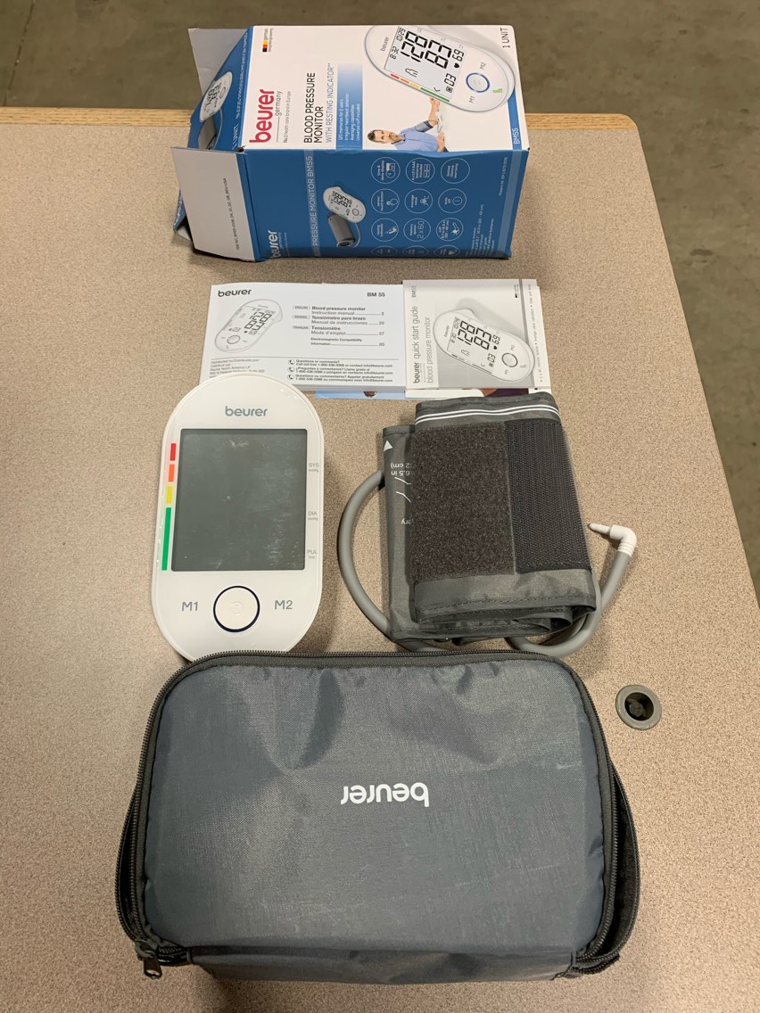 Beurer BM55 Upper Arm Blood Pressure Monitor Large Cuff Automatic