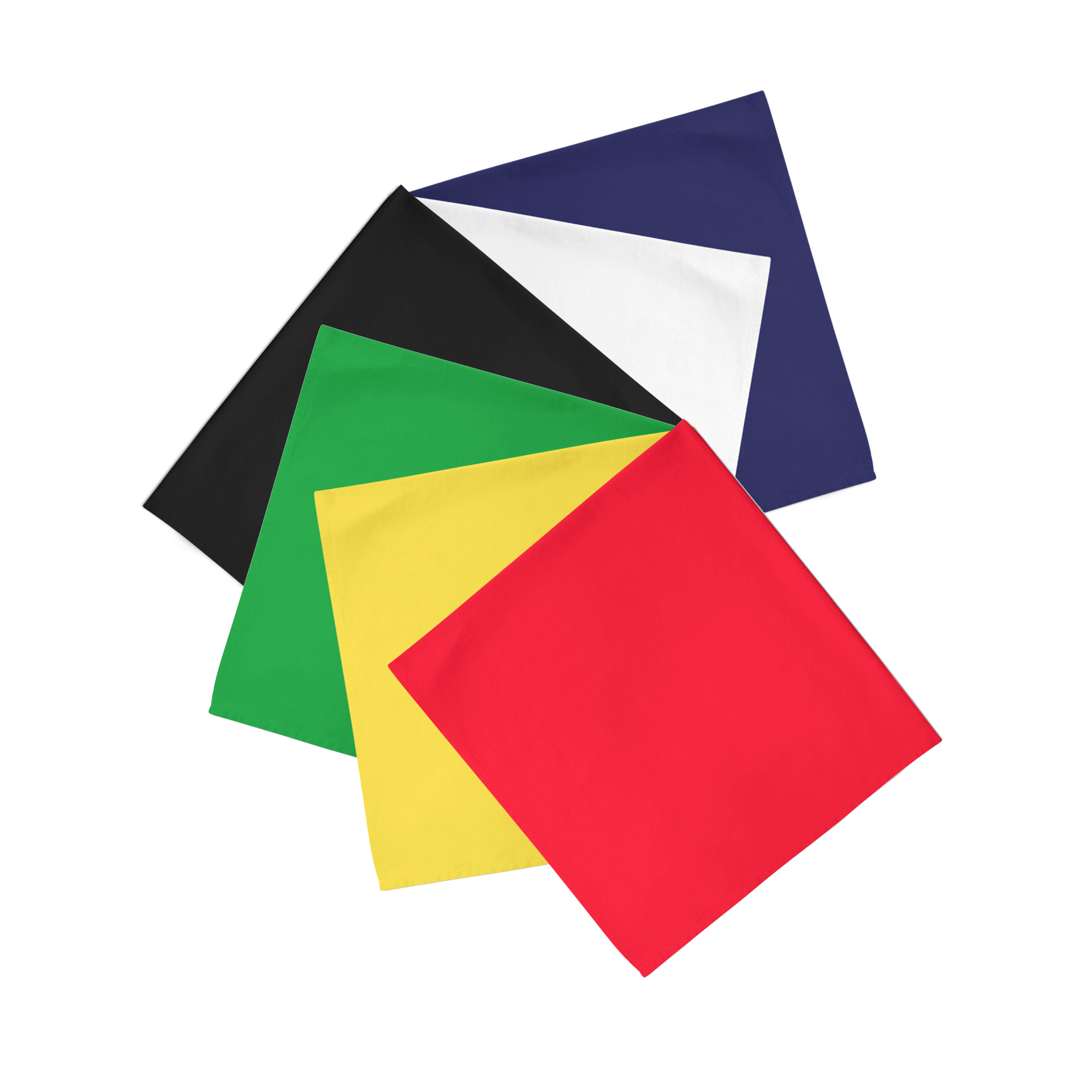 100 Cotton Handkerchiefs, Pack of 9 Soft Hankies Extra Large for Men