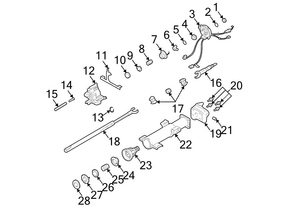 BRAND NEW GENUINE GM OEM STEERING COLUMN BEARING 26001827 eBay