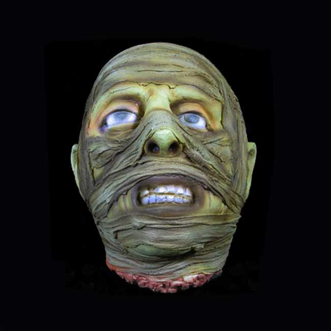 3 Halloween Severed Zombie Head Witch Decoration Prop Haunt House