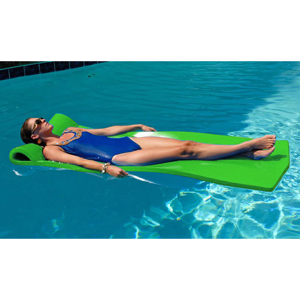 NEW! DELUXE FOAM CUSHION UNSINKABLE OVERSIZED POOL FLOAT CUSHION